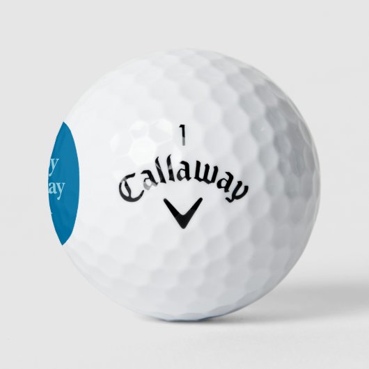 Gelukkige verjaardag #Alan golfballen (Logo)