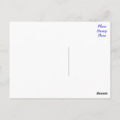 Gelukkige Verjaardag Alaskan Malamute Puppy Dog Ka Briefkaart (Achterkant)