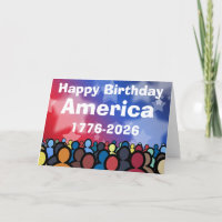 Gelukkige verjaardag Amerika 1776 tot 2026