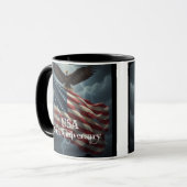 Gelukkige Verjaardag Amerika 250ste Mok (Voorkant links)