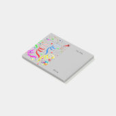 Gelukkige Verjaardag April 2022 Post-it Notities Post-it® Notes (Schuin)