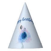 Gelukkige verjaardag Astronaut en Ruimte Feesthoedjes (Voorkant)