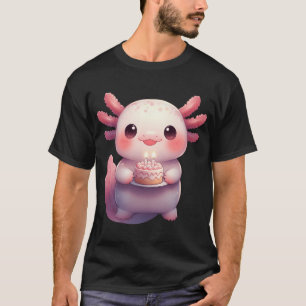 Gelukkige verjaardag Axolotl – Whimsical Axolotl T-shirt