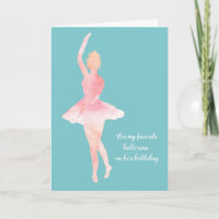 Gelukkige Verjaardag Ballerina Ballet Schoenen