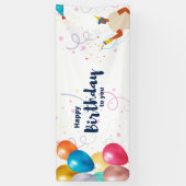 Gelukkige verjaardag Banner (Verticaal)