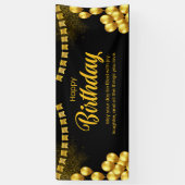 Gelukkige verjaardag Banner (Verticaal)