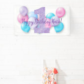 Gelukkige Verjaardag Banner - gepersonaliseerd (Insitu)