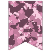 Gelukkige Verjaardag Banner in Roze Camo (Eerste vlag)