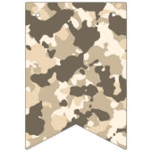 Gelukkige Verjaardag Banner in Tan Camo (Eerste vlag)