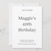 Gelukkige Verjaardag Banner Verjaardag Kaart (Achterkant)