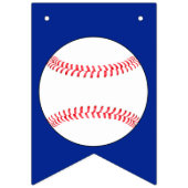 Gelukkige Verjaardag Baseball Party Decor Vlaggetjes (Eerste vlag)