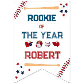 Gelukkige Verjaardag Basetball Vlaggetjes (Eerste vlag)