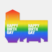 Gelukkige Verjaardag Bedankdoosjes (Uitgevouwen)