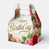 gelukkige verjaardag bedankdoosjes (Voorkant Zijde)