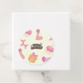 gelukkige verjaardag bedankjes labels (In situ)