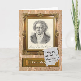 Gelukkige Verjaardag, Beethoven Kaart