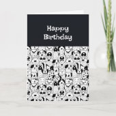 Gelukkige Verjaardag Beste Hond-gegaan Vriend Kaart (Voorkant)