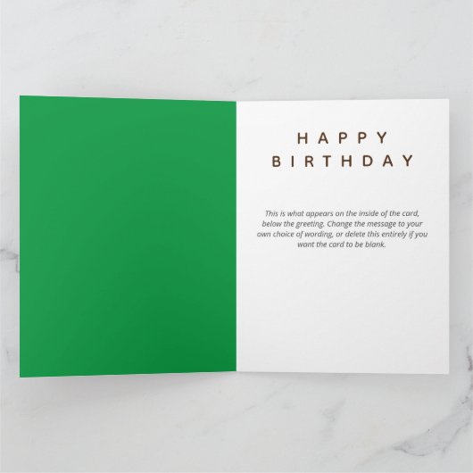 Gelukkige Verjaardag Beste Papa Grappig Schaap Gez Kaart (Binnen)