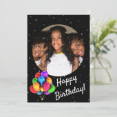 Gelukkige verjaardag beste vriend kaart (Staand voorkant)