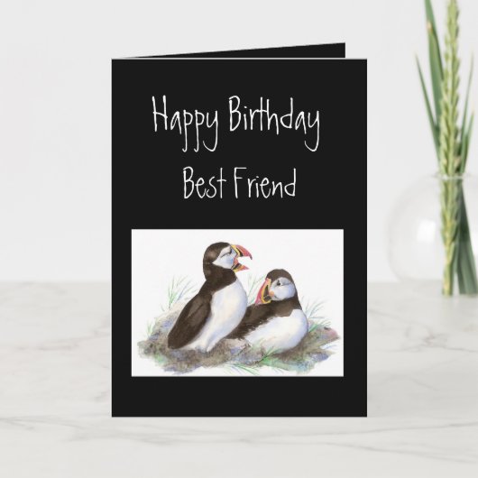 Gelukkige Verjaardag, Beste Vriend, Leuke Kaart (Voorkant)