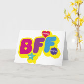 ** GELUKKIGE VERJAARDAG BESTE VRIEND VOOR ALTIJD** KAART (Gele Bloem)