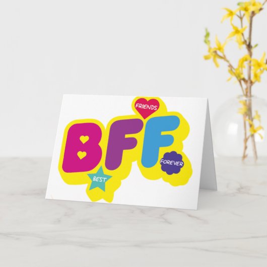 ** GELUKKIGE VERJAARDAG BESTE VRIEND VOOR ALTIJD** KAART (Gele Bloem)