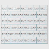 Gelukkige Verjaardag Bifocals Bril Cadeaupapier (Vlak)