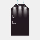 Gelukkige Verjaardag Billboard Cadeaulabel (Achterkant)