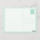 GELUKKIGE VERJAARDAG bloeiende tanden Briefkaart (Achterkant)