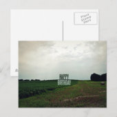 Gelukkige Verjaardag Boer Briefkaart (Voorkant / Achterkant)