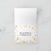 Gelukkige Verjaardag BOLD #1 Kaart (Binnen)