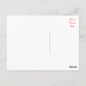 Gelukkige Verjaardag Border Collie Puppy Dog Zwart Briefkaart (Achterkant)