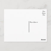 Gelukkige Verjaardag Border Collie Puppy Hond Briefkaart (Achterkant)