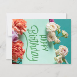 GELUKKIGE VERJAARDAG BRIEFKAART