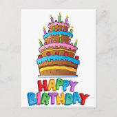 Gelukkige verjaardag - briefkaart (Voorkant)