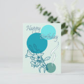 Gelukkige verjaardag briefkaart (Staand voorkant)