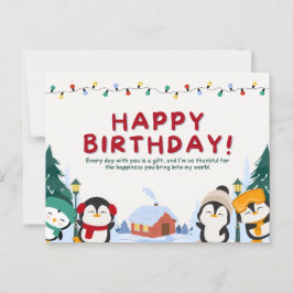 Gelukkige verjaardag briefkaart