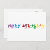 gelukkige verjaardag briefkaart (Voorkant / Achterkant)