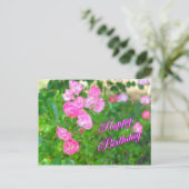 gelukkige verjaardag briefkaart (Staand voorkant)