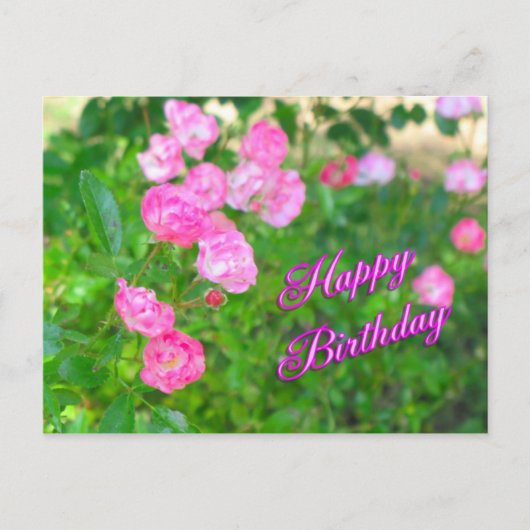 gelukkige verjaardag briefkaart (Voorkant)