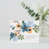 Gelukkige verjaardag briefkaart (Staand voorkant)