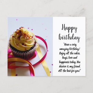 Gelukkige verjaardag briefkaart