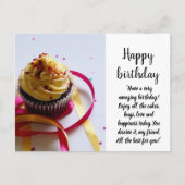 Gelukkige verjaardag briefkaart (Voorkant)