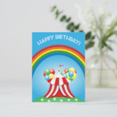 Gelukkige verjaardag briefkaart (Staand voorkant)