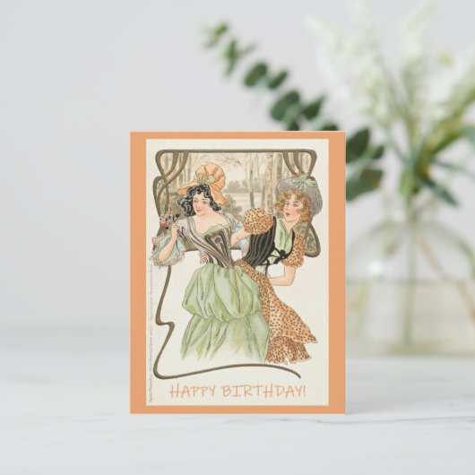 GELUKKIGE VERJAARDAG BRIEFKAART (Staand voorkant)