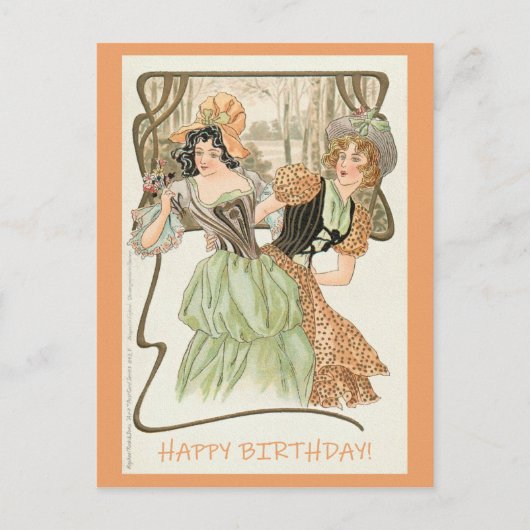 GELUKKIGE VERJAARDAG BRIEFKAART (Voorkant)