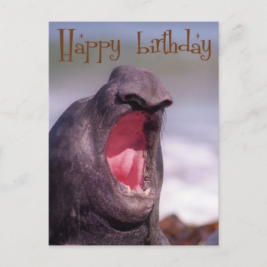 gelukkige verjaardag briefkaart (Voorkant)