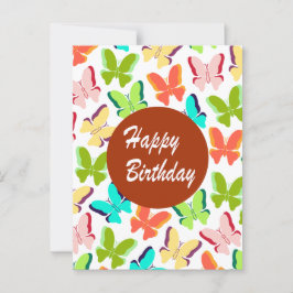 Gelukkige verjaardag briefkaart