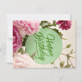 GELUKKIGE VERJAARDAG BRIEFKAART