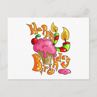 Gelukkige verjaardag briefkaart